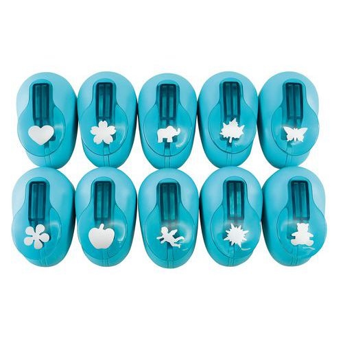 Coffret de 10 perforateurs formes assorties - Image 2