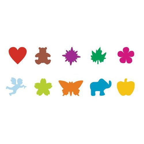 Coffret de 10 perforateurs formes assorties - Image 4