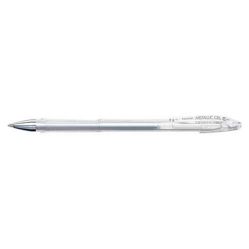 Stylo roller gel FX-3 Gel Metallic 0.8 mm - Argent - Image principale