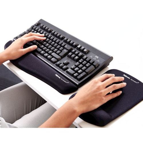 Repose-poignet ergonomique pour clavier Pluschtouch noir, - Image 3
