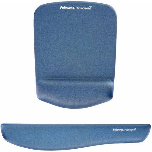 Repose-poignet ergonomique pour clavier Pluschtouch Bleu, - Image 3