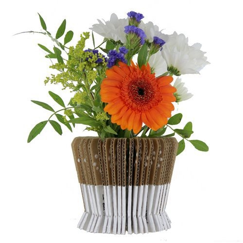 Cache-vases carton à monter et décorer - Image 3