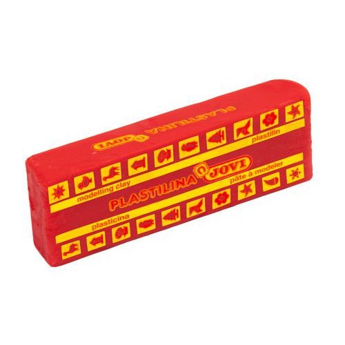 Pain 150g PLASTILINA Rouge - Image principale