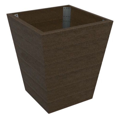 Jardinière Espace Conique plastique recyclé Espace Urbain - Image principale