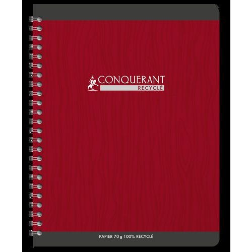 Cahier carte papier 100% recyclé 17x22 cm 70g 180p - Image 4