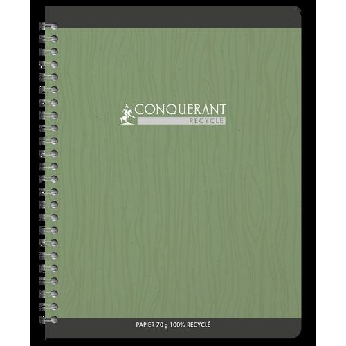 Cahier carte papier 100% recyclé 17x22 cm 70g 180p - Image 3