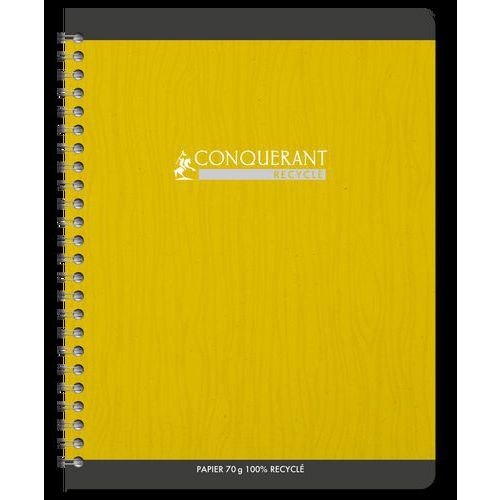 Cahier carte papier 100% recyclé 17x22 cm 70g 180p - Image 5