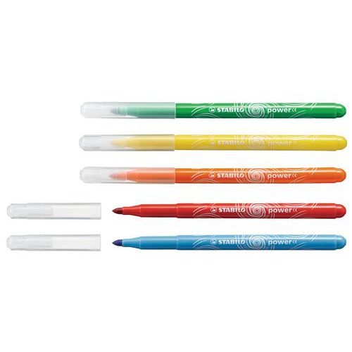 Schoolpack 144 feutres assortis Stabilo Power pointe 2.8 mm - Image 2