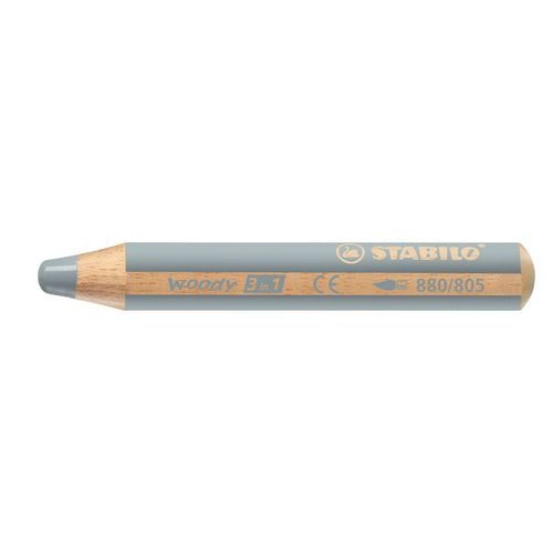 Crayon multi-talents woody 3in1 métallisé - Stabilo - Image principale