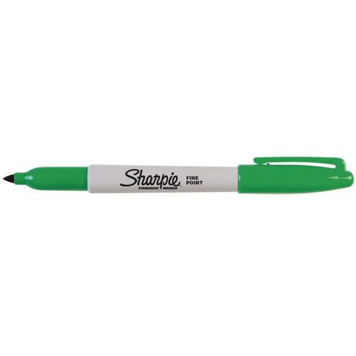 Lot de 4 sharpie pointe ogive 0,9mm: bleu, noir, rouge, vert - Image 3