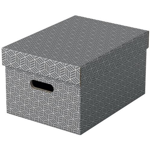 Boîtes de rangement Esselte Home, format M, gris, x3 - Image principale