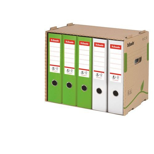 Conteneurs pour classeurs à levier, Esselte Eco, Brun - Image 2