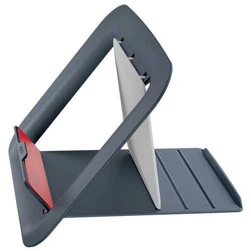 Support ordinateur portable réglable, Leitz Ergo Cosy, gris - Image 4
