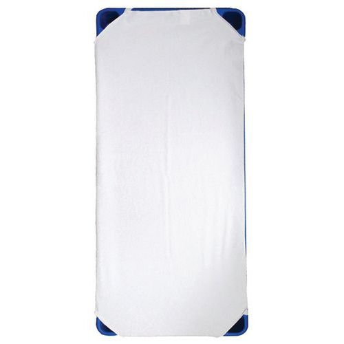 Lot 10 protèges couchette Mésange 55 x 130 cm Blanc - Image principale