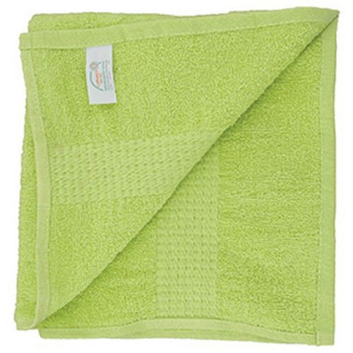 Lot 10 serviettes éponge 400 g/m² 50 x 90 cm Anis - Image principale