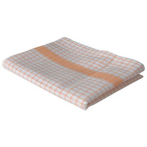 Lot 10 torchons coton gaufré Gamma 60 x 80 cm Orange - Image principale