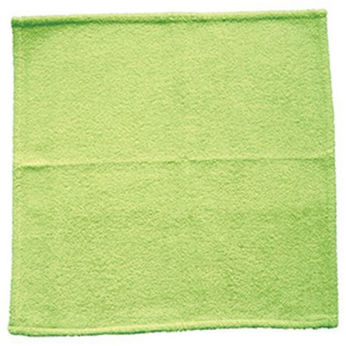 Lot 10 carrés éponge coton 400 g/m² 50 x 50 cm Anis - Image principale