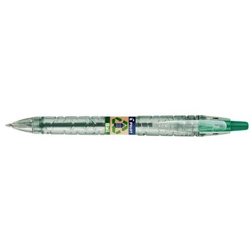 Stylo bille rétractable B2P Ecoball - vert - Image principale
