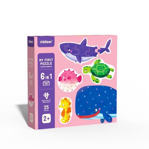 Mon premier puzzle animaux marins - Image 2