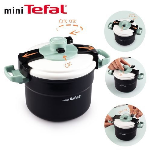 Cocotte minute mini blanc/noir Téfal - Image 2