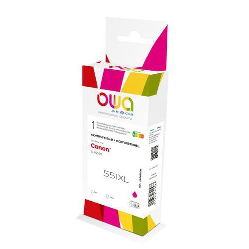Cartouche jet d'encre compatible Canon CLI-551 - Owa - Image principale