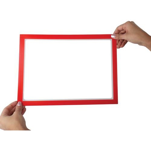 Lot de 10 Cadre d'affichage Magneto PRO Memo rouge - Image 6