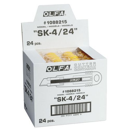 Lot de 24 Cutter sécurité OLFA SK4 - Lame largeur 17,5 mm - Image 3