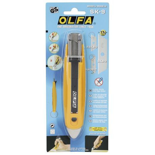 Lot de 6 Cutter sécurité OLFA SK9 - Lame largeur 17,5 mm - Image 4