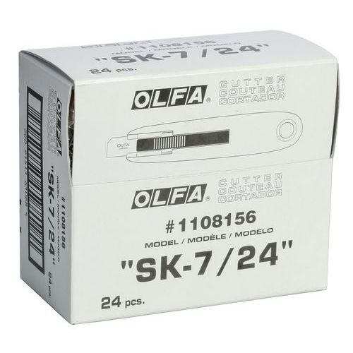 Lot de 24 Cutter de sécurité OLFA SK7 - Lame largeur 12,5 mm - Image 4