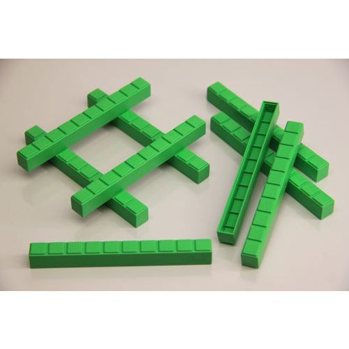 Bâtons des dizaines vert x50 - Image principale