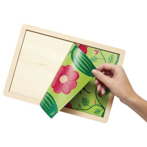 Lot de 4 puzzles bois magiques - animaux - Image 2