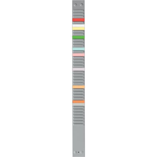 Lot de 10 Bandes pour planning à fiches T, Indice 2, 24 fentes - Image 3