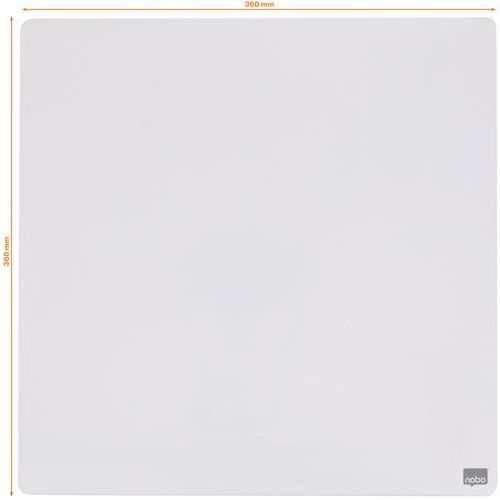 Tableau mémo carré magnétique - 360 x 360 mm - blanc - Nobo - Image 3