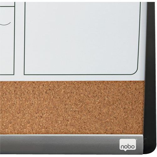 Tableau magnétique mensuel -  mixte - 85x430 mm - Nobo - Image 5