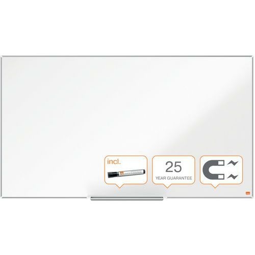 Tableau Blanc émaillé magnétique écran large - 55" -  Nobo - Image 4