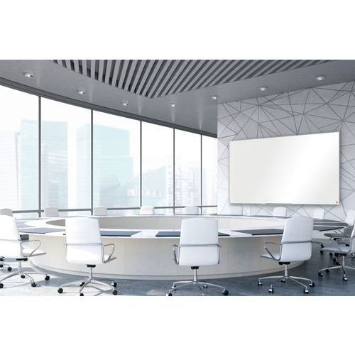Tableau Blanc émaillé magnétique écran large - 85" -  Nobo - Image 4