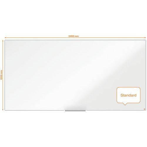 Tableau blanc - émaillé - 2400 x 1200 mm -  Nobo - Image 5