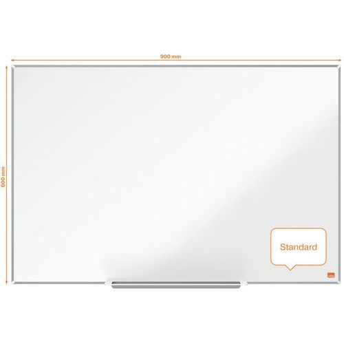 Tableau blanc - acier laqué - 900 x 600 mm - Nobo - Image 5