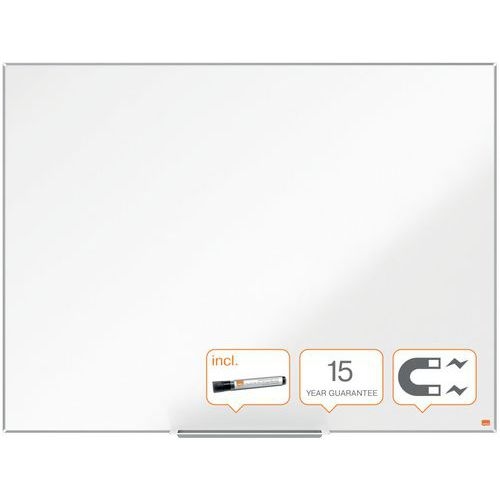 Tableau blanc - acier laqué- 1200 x 900 mm - Nobo - Image 2