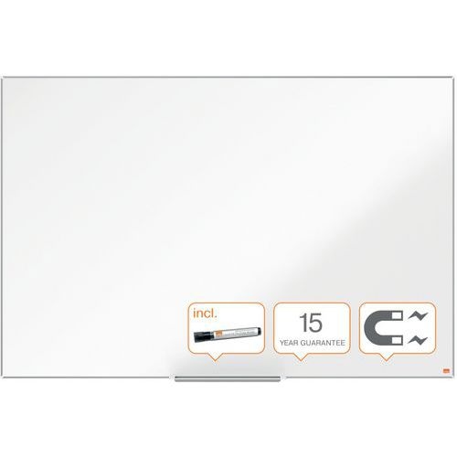 Tableau blanc - acier laqué - 1500 x 1000 mm -  Nobo - Image 4