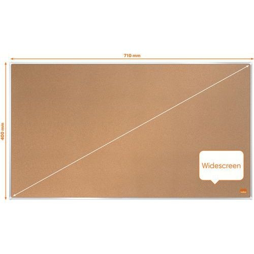 Tableau d'affichage en liège  - 710x400 mm, 32" -  -   Nobo - Image 3