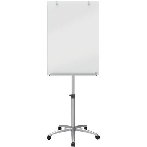 Chevalet mobile magnétique en verre Nobo Diamond - Image principale