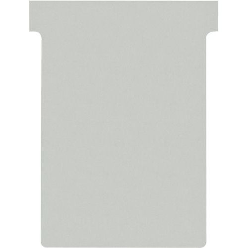 Lot de 100 Fiches T Nobo Indice 3 grises - Image principale