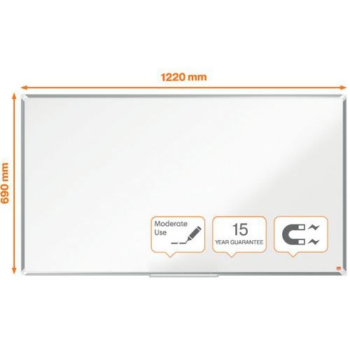 Tableau blanc - acier laqué Nano Clean - 55 " -  Nobo - Image 3