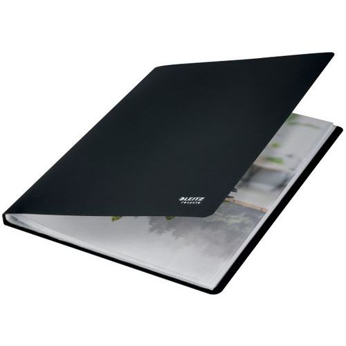 Lot de 10 Protège-documents  - 20  vues - noir -  Re:cycle -Leitz - Image 2