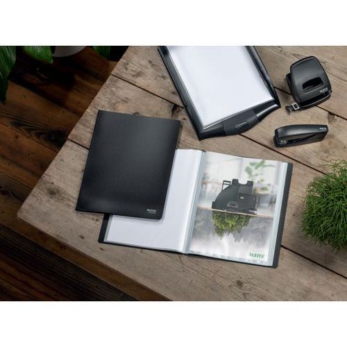 Lot de 10 Protège-documents  - 40  vues - noir -  Re:cycle -Leitz - Image 3