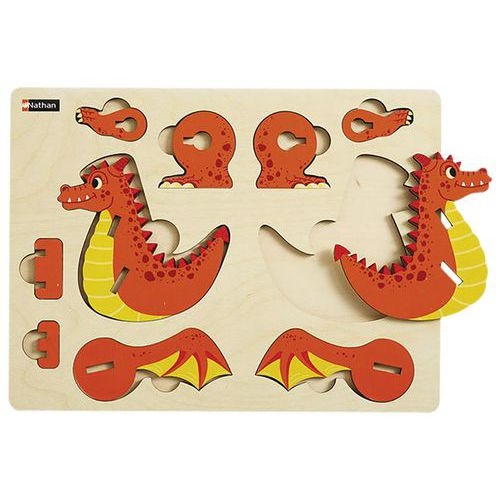Premières maquettes - le dragon - Image principale