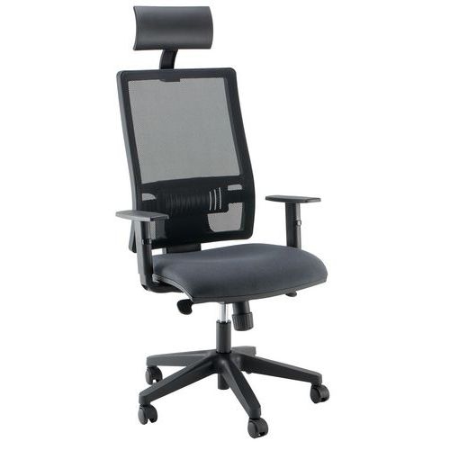 Fauteuil de bureau avec têtière Office - Manutan Expert - Image 3