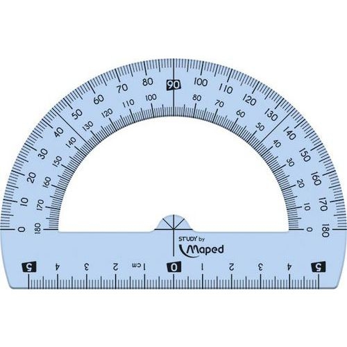 Rapporteur 12 cm incassable Maped - Image principale
