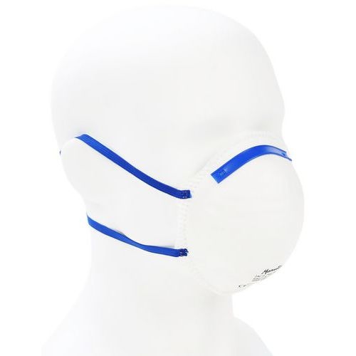 Demi-masque respiratoire coque à usage unique FFP2 - Manutan Expert - Image 7